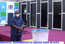 Doorashada Xildhibaannada Aqalka Sare oo ka bilaabatay Kismaayo