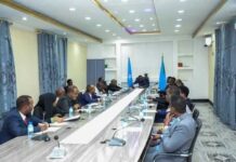 Shirka Golaha Wasiirada Hirshabelle oo lagu qabtay magaalada Beledweyne{AKHRISO}