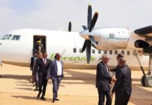 Qaar kamid ah Golaha Wasiirada Hir-Shabeelle oo isaga soo baxay Magaalada Beledweyne