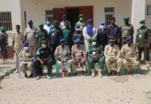 Jubbaland: AMISOM oo tababar gaar ah siisay Ciidan kala shaqeynaya Doorashooyinka.