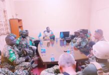 Dowladda Federaalka, AFRICOM, AMISOM & Maamulka Wanlaweyn oo kawada hadlay Amniga Degmadaas.