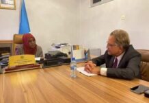 Wasiirka Haweenka ee XFS oo la kulanaty Danjiraha Sweden u fadhiya Soomaaliya