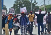 Dibad bax looga soo horjeedo ciidanka Amisom oo maanta muqdisho ka dhacay