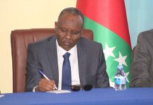 Madaxweynaha Koonfur Galbeed oo xilalkii ka qaaday Wasiiro kuwo kalena Magacaabay