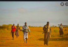 Maleeshiyo Dad shacab ahaa ku toogatay duleedka degmada matabaan ee gobolka Hiiraan