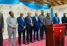 Midowga Musharixiinta oo Eedeeyay Madaxweyne Farmaajo