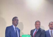 Wasiirka cusub ee amniga Soomaaliya oo xilka la wareegay