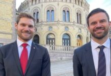 Laba walaalo ah oo ka mid noqday Baarlamaanka Norway.