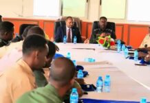 Maxaa looga hadlay kulan Muqdisho ku dhexmaray Wasiirka Amniga ee XFS iyo Taliyaha Ciidanka Booliska ?