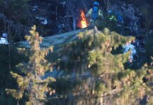 Booliska Norway oo ku guuleystay helista diyaarad ku bur-burtay magaalada Larvik.