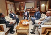 RW Rooble oo kulan la qaatay Xubno ka tirsan Midowga Musharrixiinta