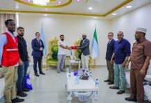 Madaxweynaha Jubbaland oo qaabilay wafdi ka socda dalka Turkig