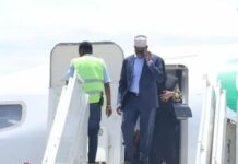 Sheekh shariif oo maanta Dalka dib ugu soo laabtay +guux siyaasadeed oo ka dhex jiro midowga musharixiinta