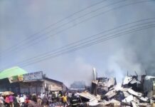 Waxaa isootarayo Khasaaraha ka dhashay dabkii ka kacay Goobo Ganacsi oo kuyaalla Muqdisho