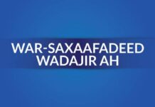 Beesha Caalamka Oo War Kasoo Saartay Shirkii Muqdisho Lagu Soo Gaba-Gabeeyay