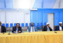 Golaha Wadatashiga Qaran Iyo Midowga Musharaxiinta Oo Kulan Uga Socda Muqdisho