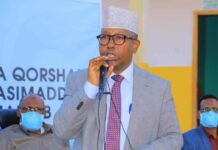 Fiqi” Qoorqoor wuxuu si bareer ah u boobaya kuraasta beellaha”