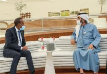 Ra’iisul Wasaare Rooble oo kulamo ka wada Imaaraadka Carabta