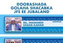 2 Kursi oo maanta lagu doortay Kismaayo