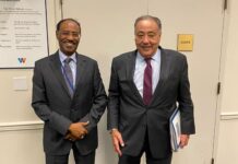 Wasiirka Maaliyadda XFS oo Washington kula kulmay Madaxweyne ku xigeenka Bangiga Adduunka.