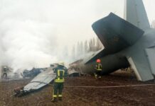 Ciidamada Ruushka Oo Soo Riday Diyaarado Milateri Oo Laga Leeyahay Dalka Ukraine