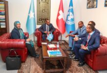 RW Rooble oo booqday xaruunta Safaarada soomaaliya ee Dalka Swizerland+ Sawiro