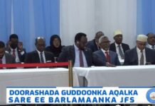 Cabdi Xaashi oo loo doortay Gudoomiyaha Aqalka sare