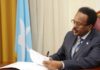 Farmaajo Oo Joojiyey Go’aammada Isbeddelada Maamul Iyo Shaqaale Ee Hay’adaha DFS
