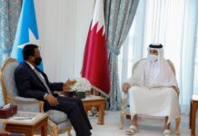 Dowlada Qatar oo diidday taageerada Farmaajo iyo musharixiin ay isku saf yihiin.