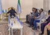 SAWIRO:- Madaxweynaha Jubbaland oo Madaxtooyada ku qaabilay Wasiirada warfafinta Maamul gobaleedyada