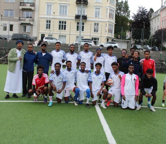 KOOBKA CIYAARAHA EE VESTLAND INTERNASJONAL FOTBALL OO LAGU SOO GABAGABEEYEY BERGEN.
