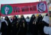 Iran oo ay kasocdan Mudaharaadyo waaweyn.